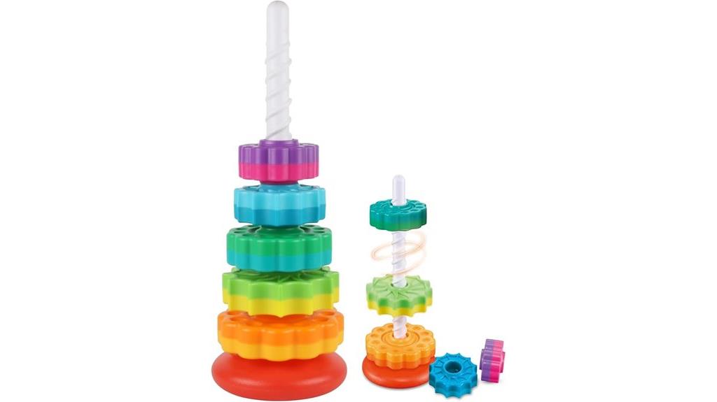 baby toddler spinning stacking toys