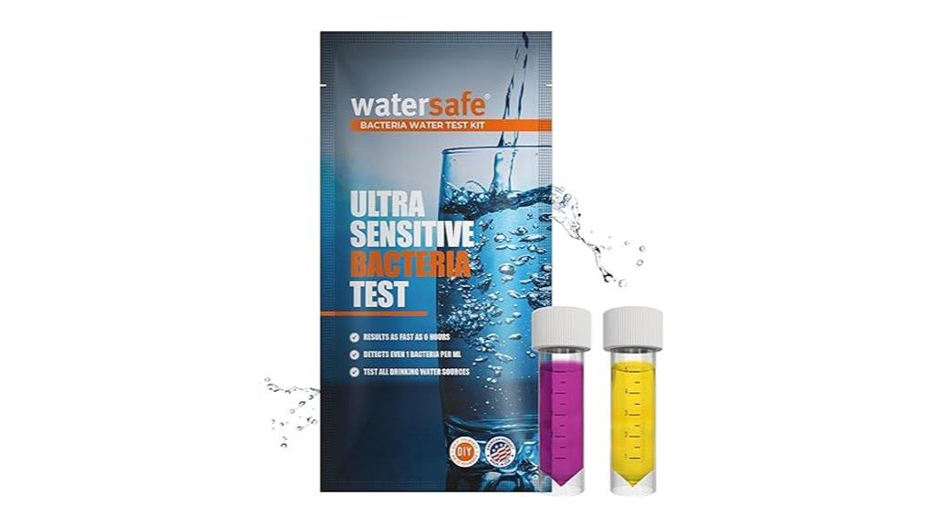 bacteria testing water kit