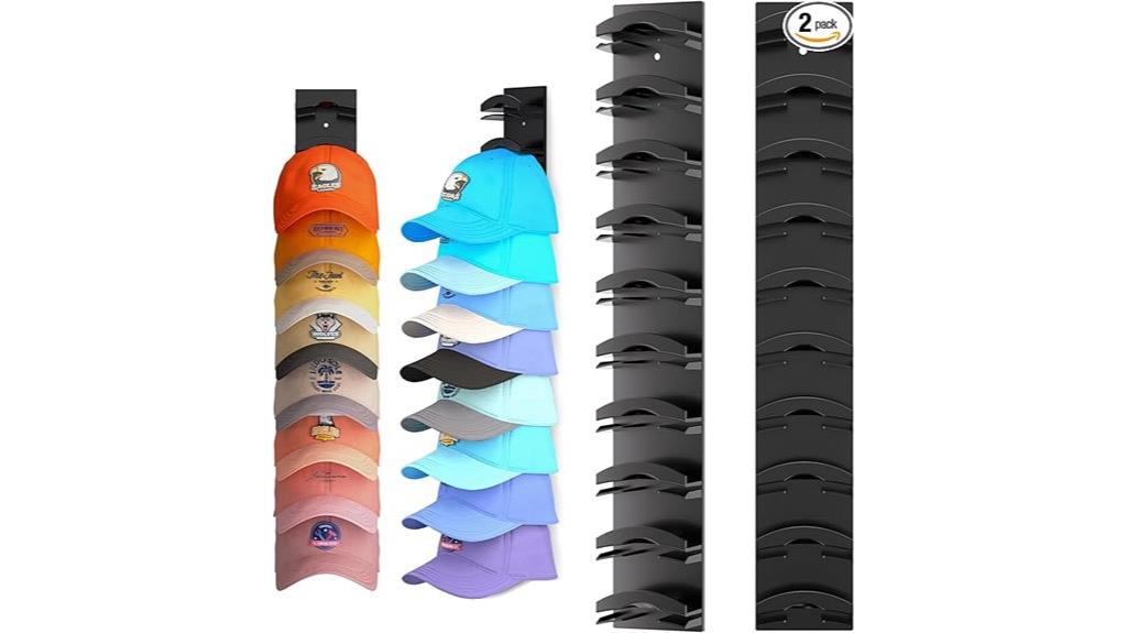 baseball cap storage set