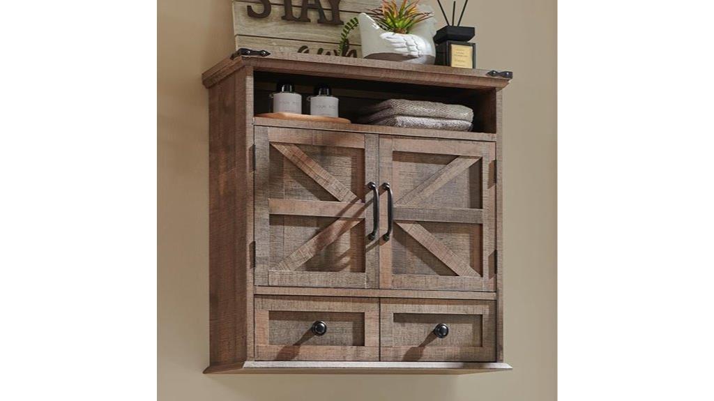 bathroom cabinet with drawer