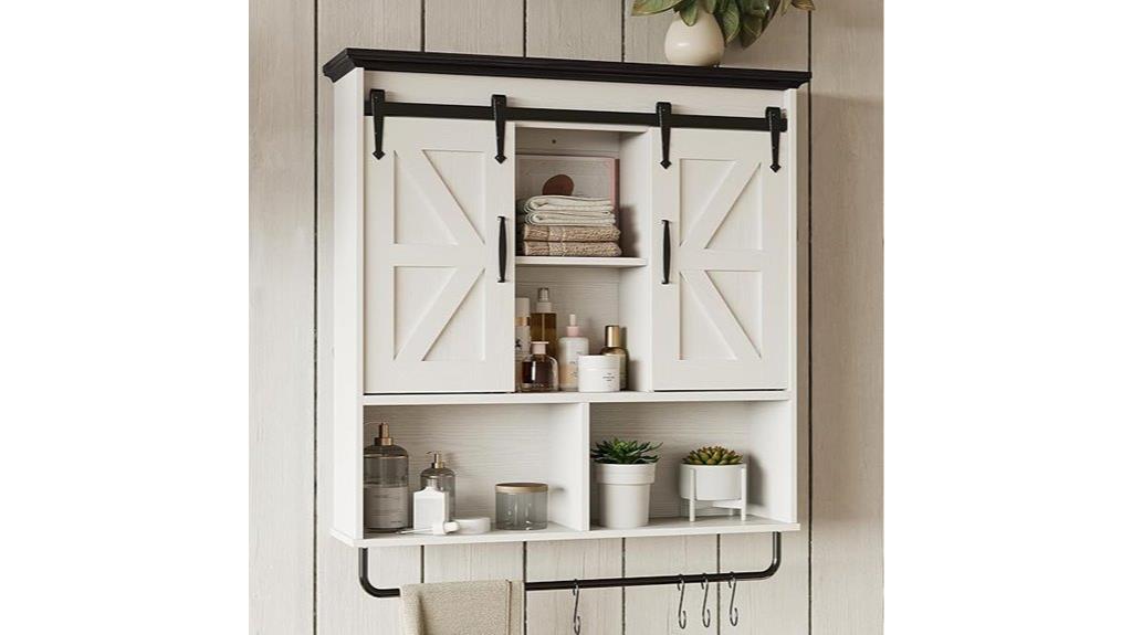 bathroom cabinet with led