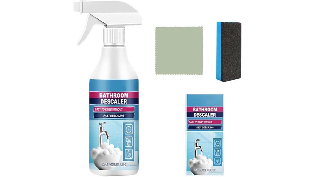 bathroom descaling foam spray