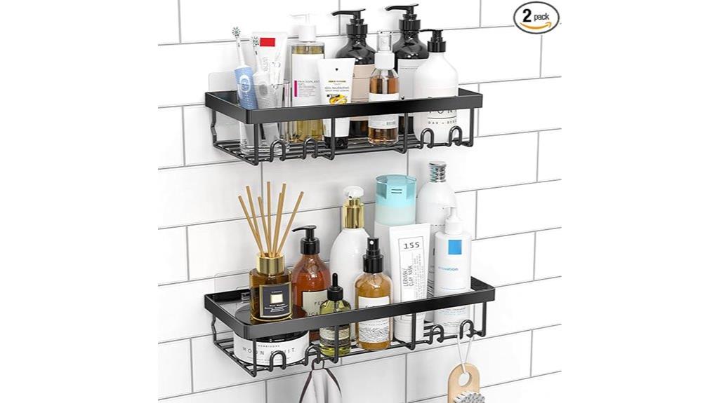 bathroom storage shower shelf