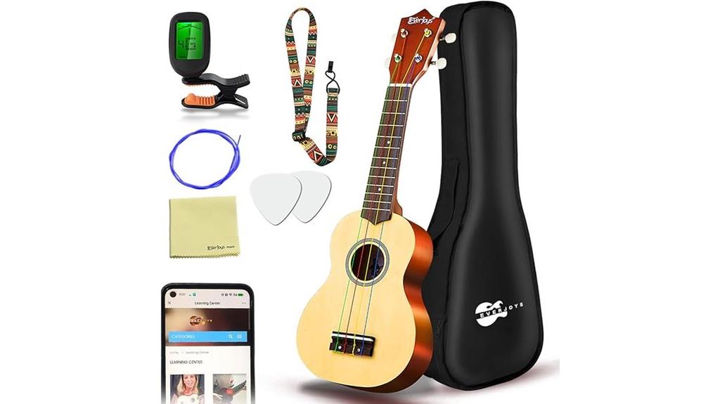 beginner soprano ukulele pack