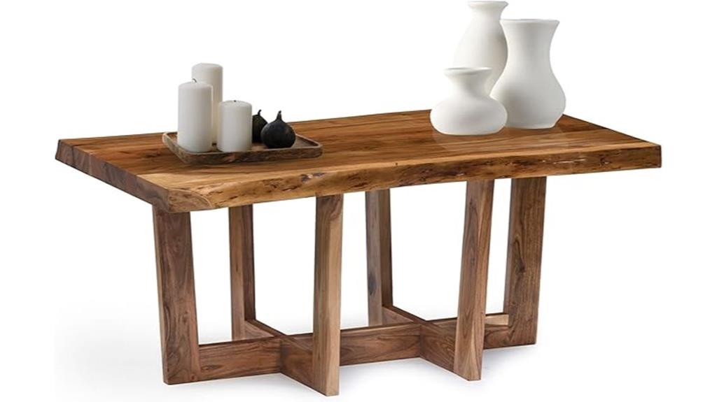 berkshire 42 inch acacia coffee