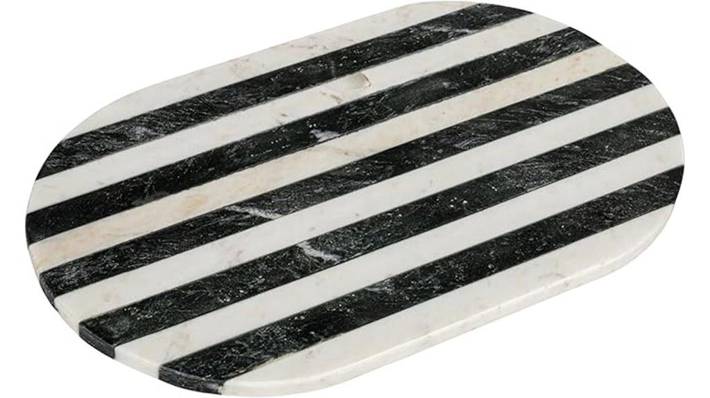 black and white marble board