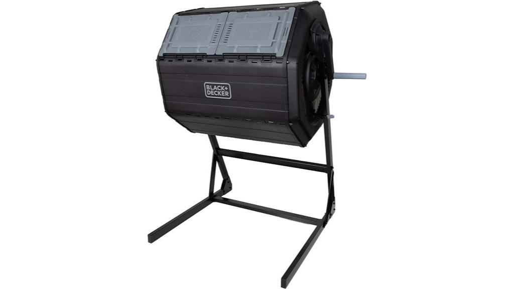 black decker compost tumbler