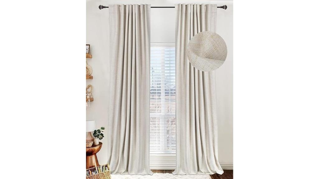 blackout linen curtains