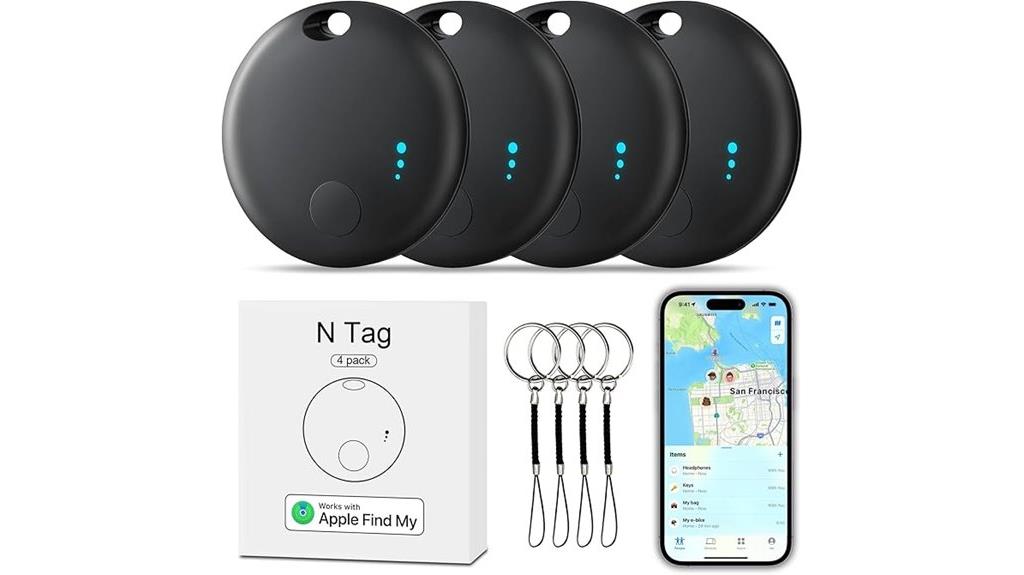 bluetooth tracker four pack