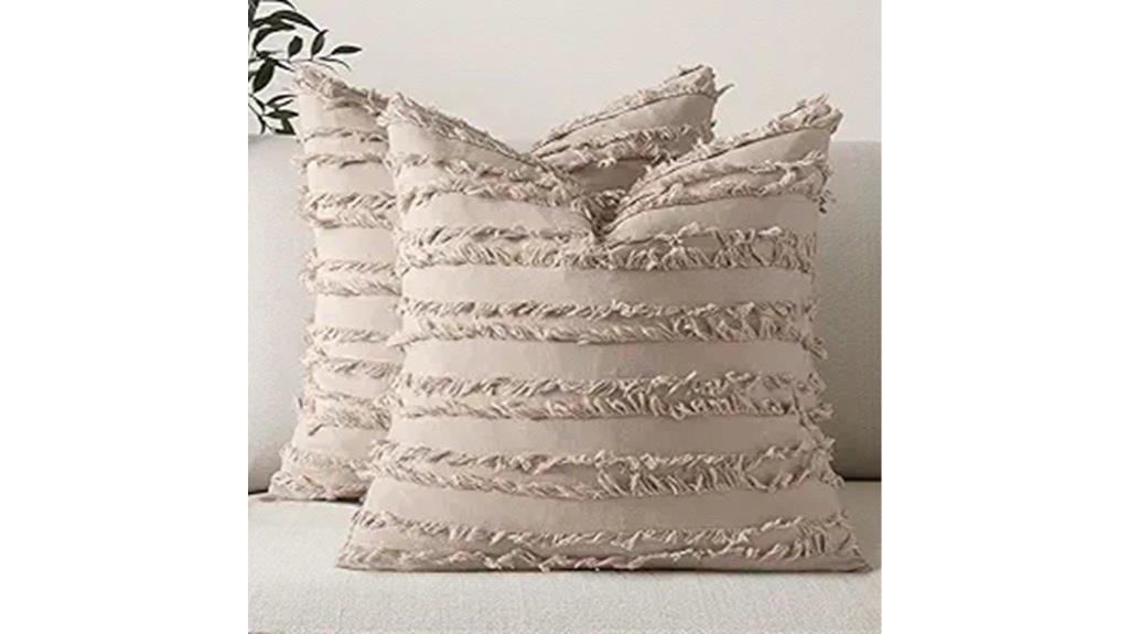 boho decorative pillow covers