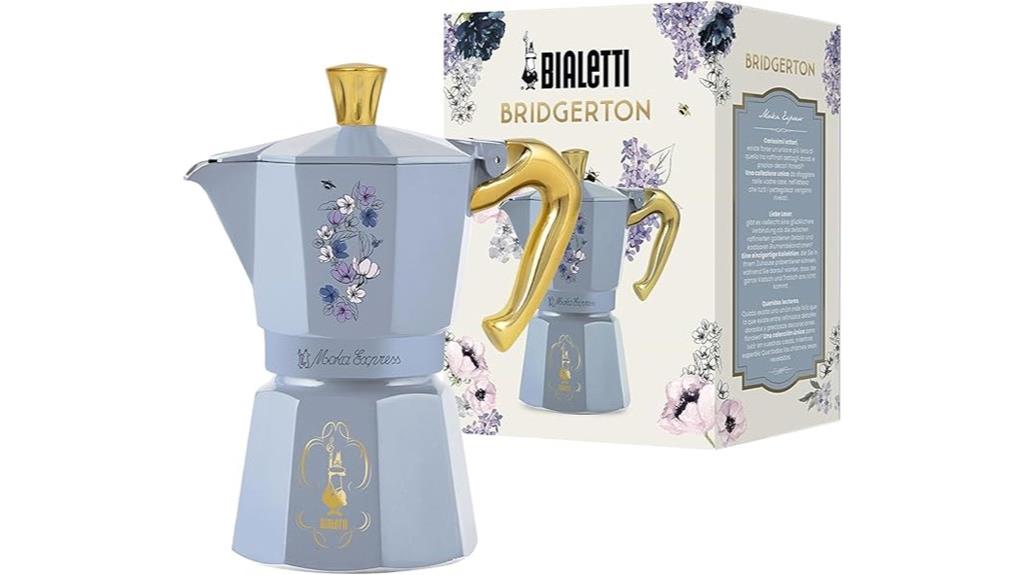 bridgerton themed 6 cup espresso