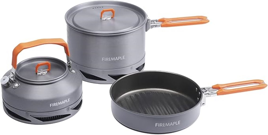 camping cookware set