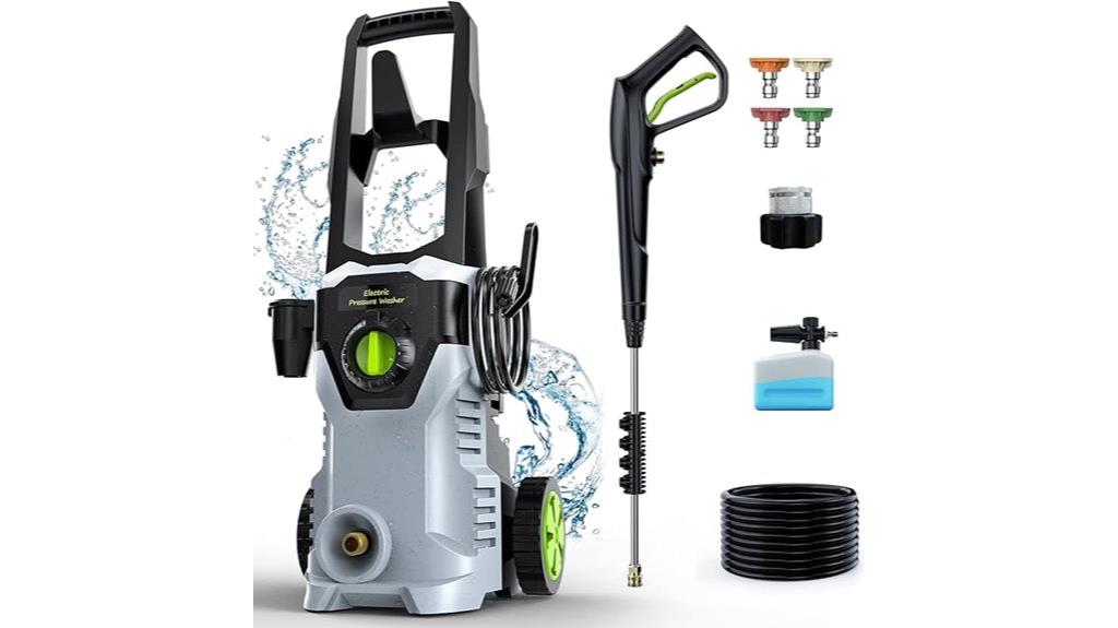 car and patio pressure washer