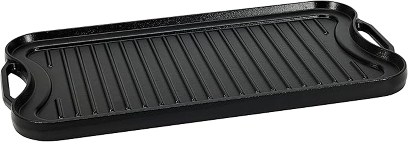 cast iron reversible grill