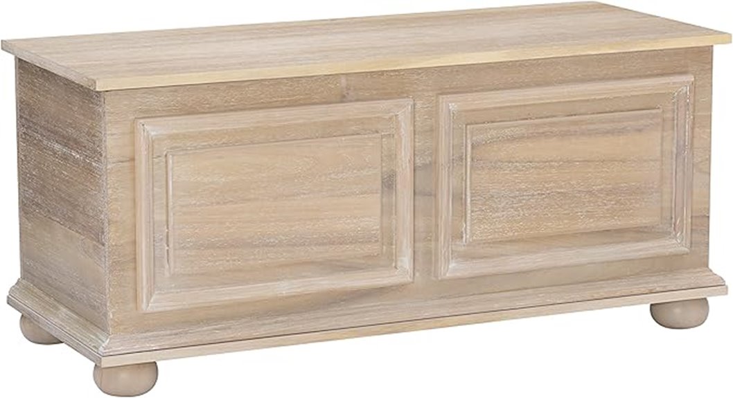 cedar chest with bench