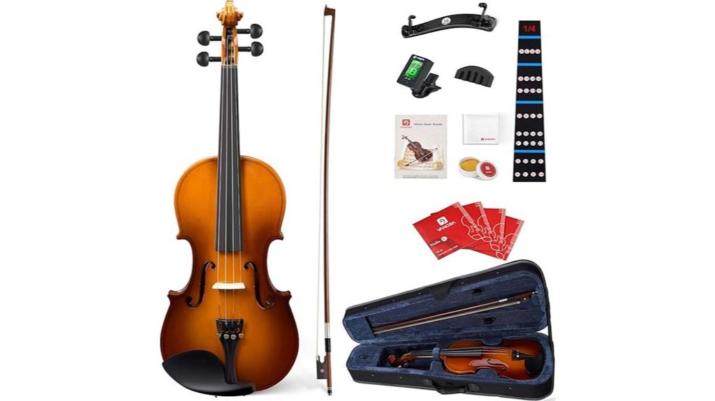 child sized violin set