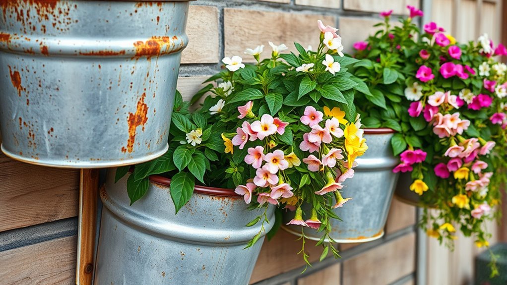 choosing durable galvanized planters
