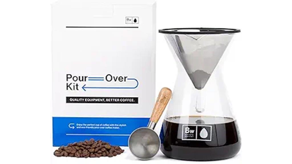 coffee brewing kit