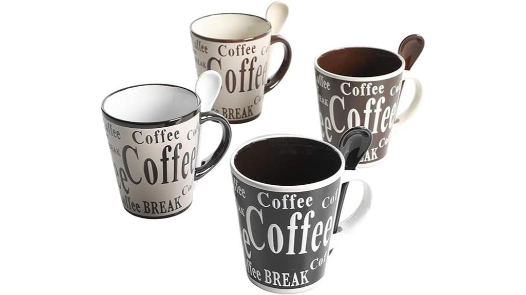 coffee mug with spoon