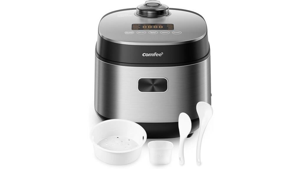 compact multi function rice cooker