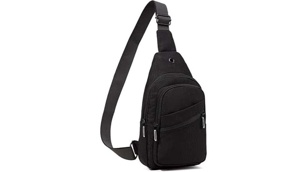 compact unisex shoulder bag