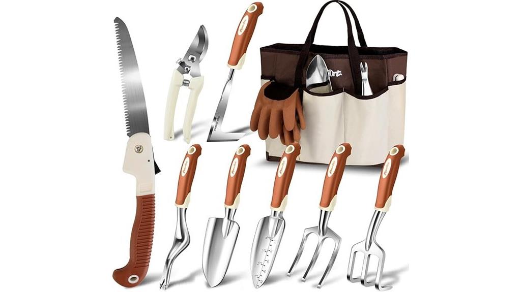 complete 10 piece gardening set