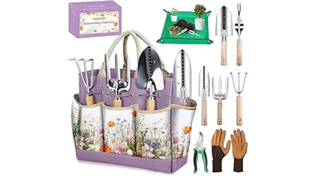 complete 9 piece gardening set