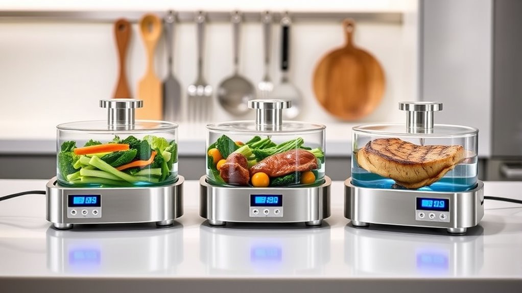 cooking precision and features