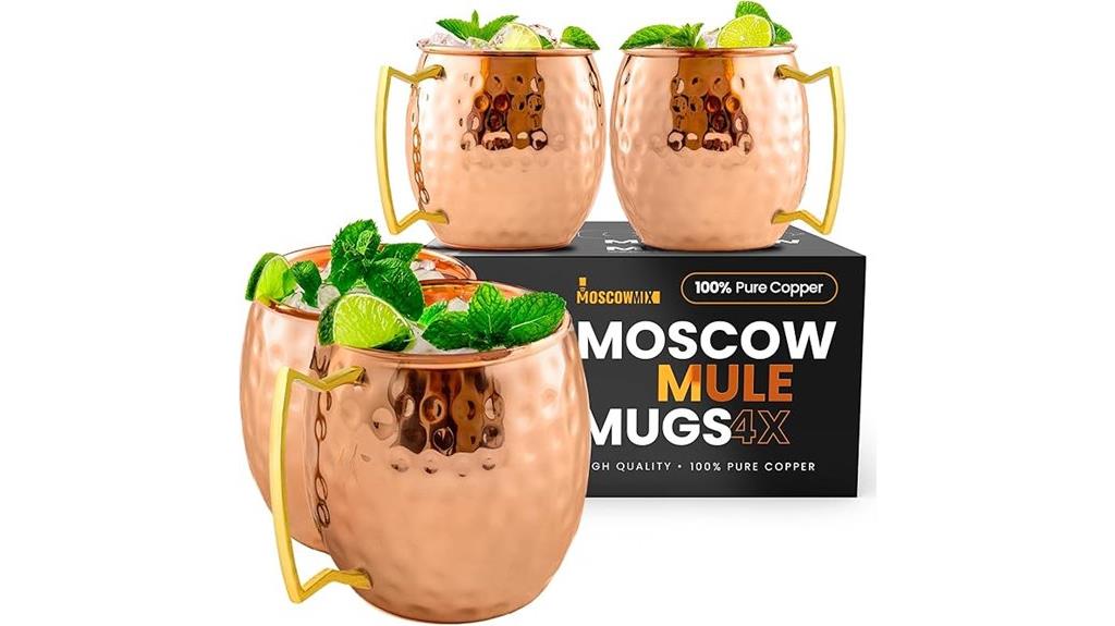 copper moscow mule mugs