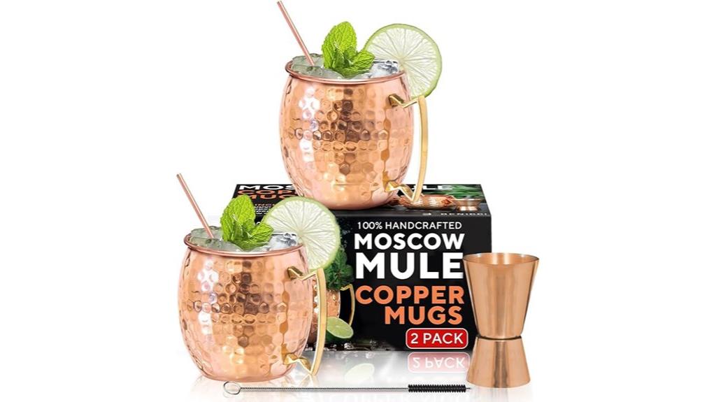 copper moscow mule mugs