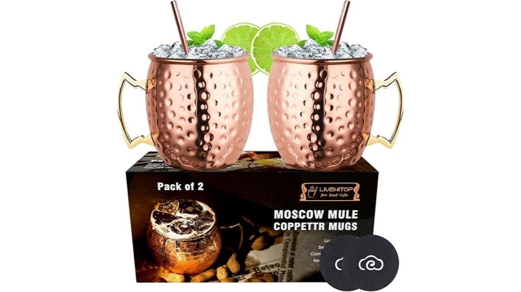 copper moscow mule mugs