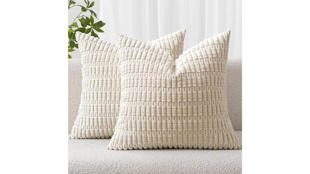 corduroy pillow cover set