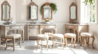 cottage vanity stool collection