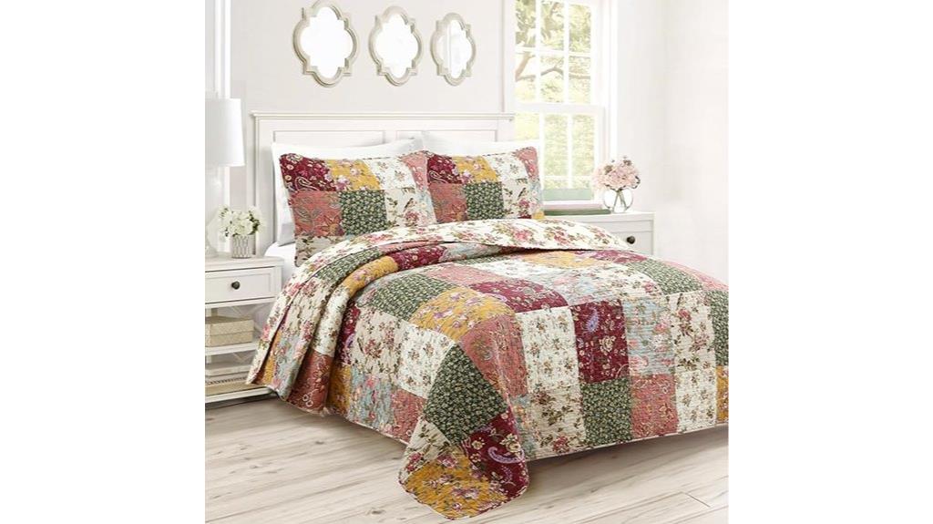 cotton king patchwork quilt