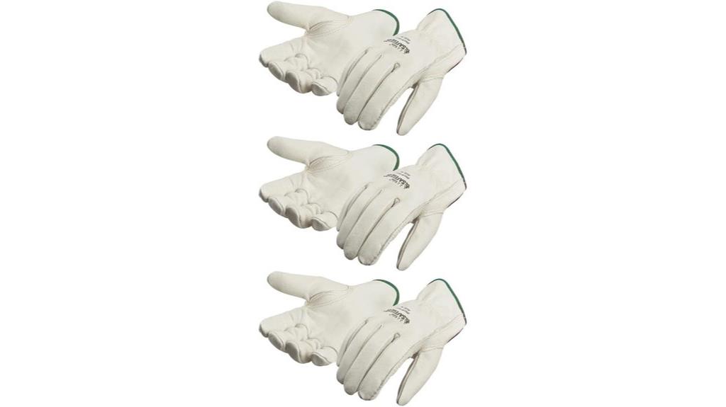 cowhide leather work gloves