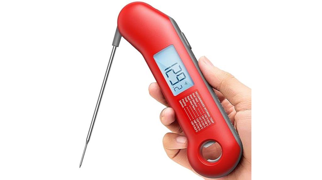 digital waterproof meat thermometer