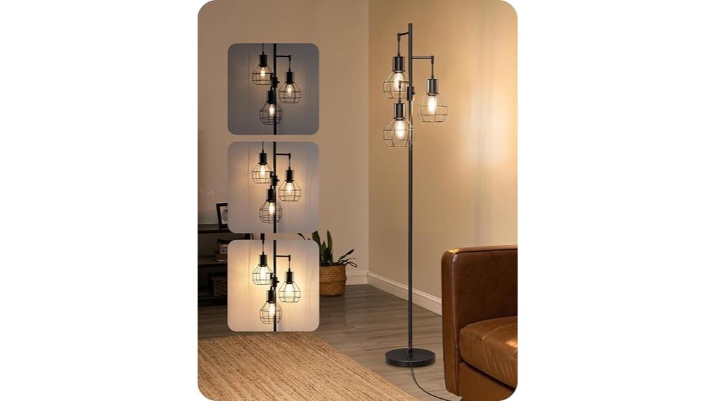 dimmable edison farmhouse lamp