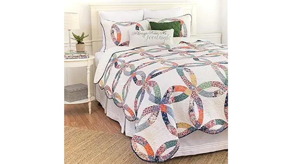 double wedding ring bedding