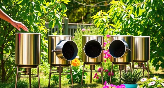 dual chamber composting systems