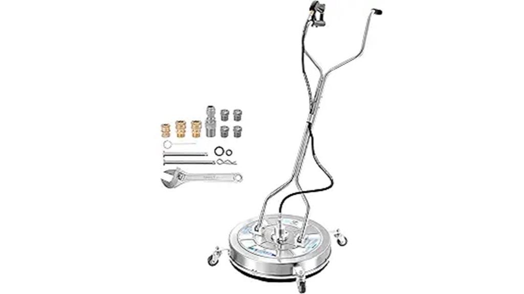 dual handle surface cleaner