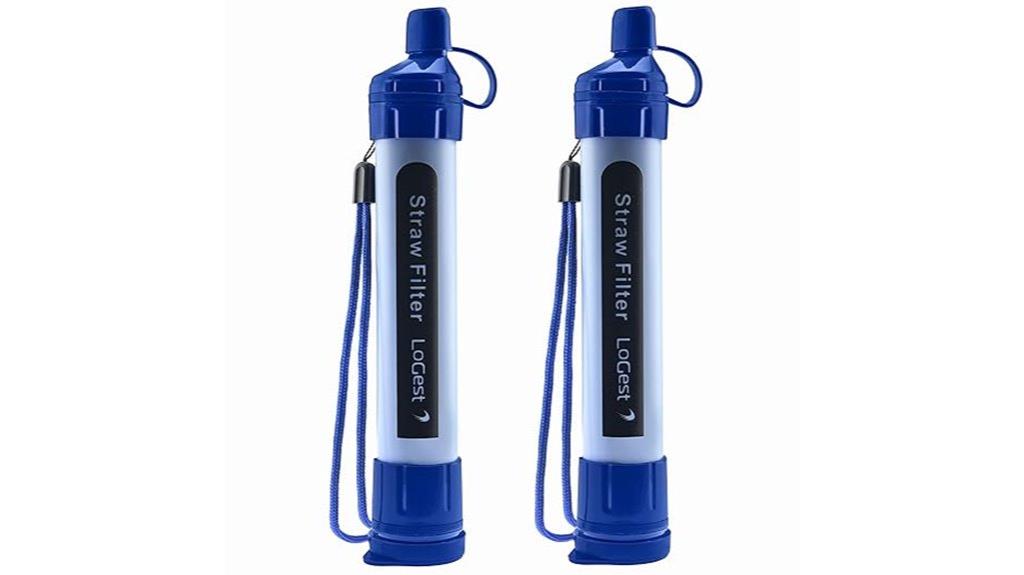 dual portable water filters