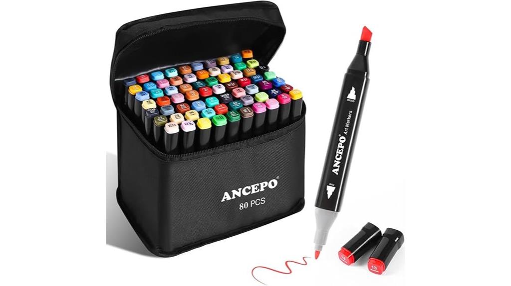 dual tip markers set