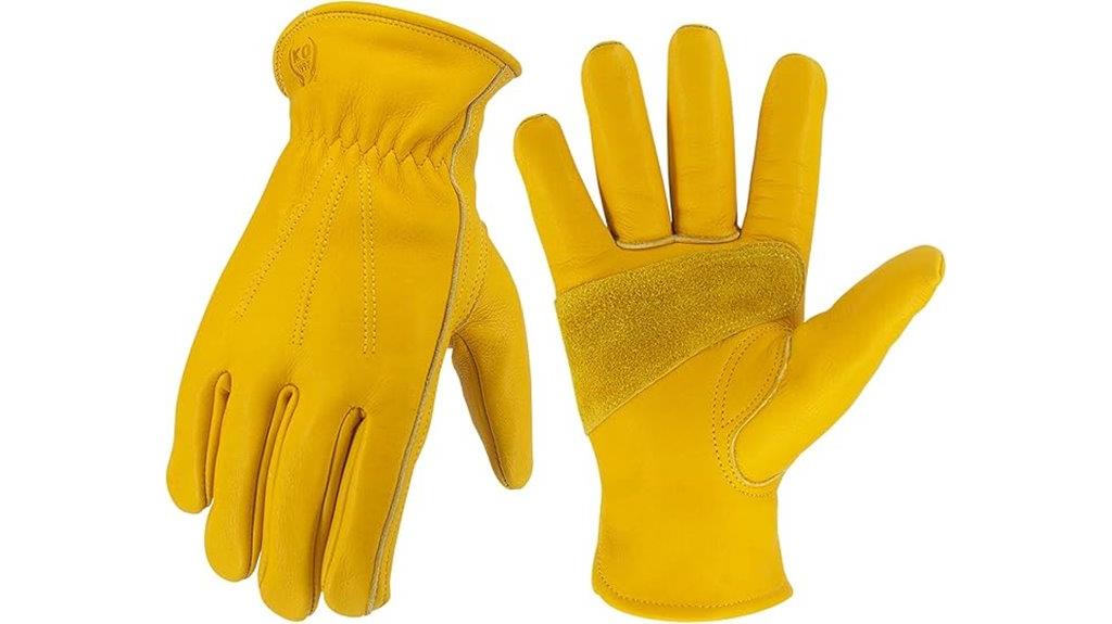 durable leather work gloves