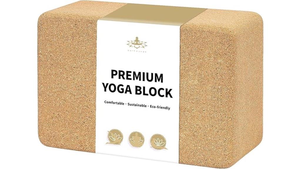 eco cork yoga block