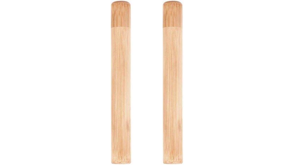 eco friendly bamboo toothbrush holder