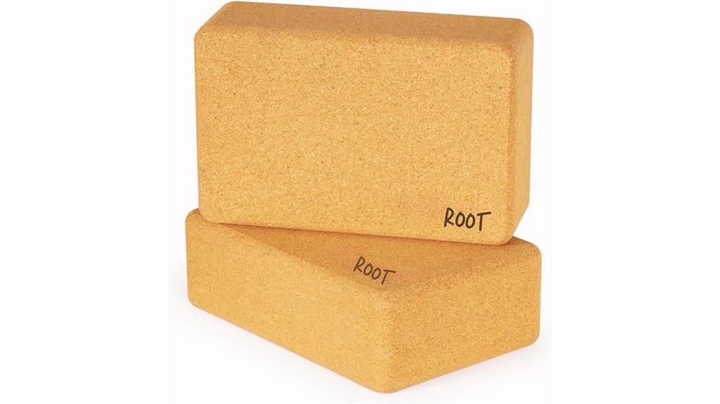 eco friendly cork yoga blocks