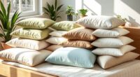 eco friendly memory foam pillows