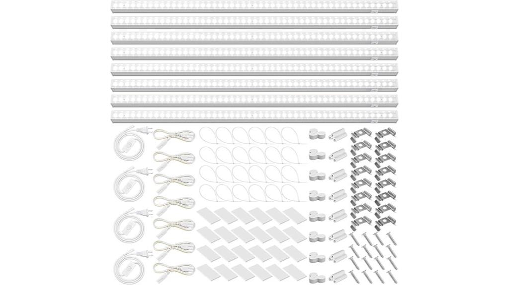 eight pack t5 grow lights