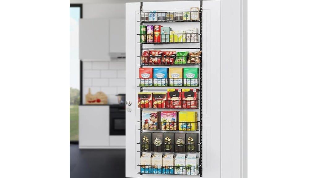 eight tier door pantry organizer