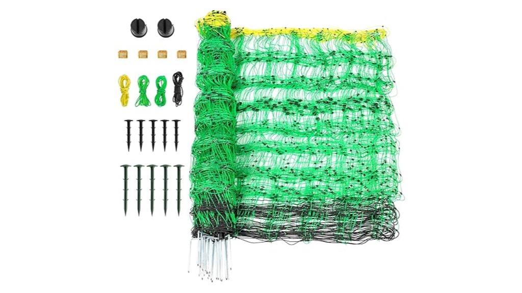 electric fence mesh kit